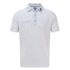 Footjoy Lisle Pinstripe Mix Golf Polo Shirt 84420