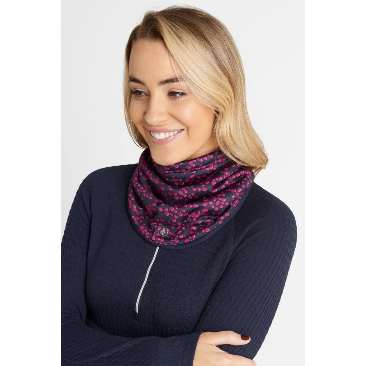 Green Lamb Ladies Geo Reversible Golf Snood AG21912 - Image 3