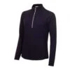 Green Lamb Ladies Gloria Waffle 1/2-Zip Golf Top AG21893