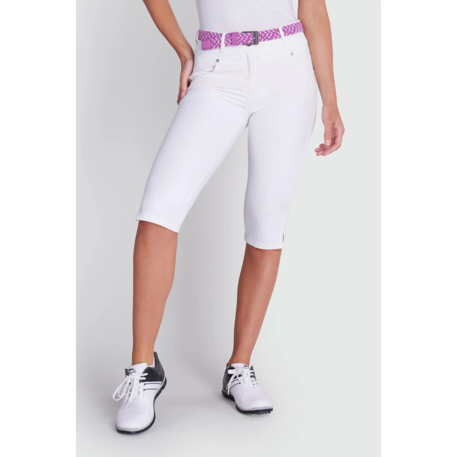 Green Lamb Ladies Tasha Golf Pedal Pushers SG14301 - Image 4