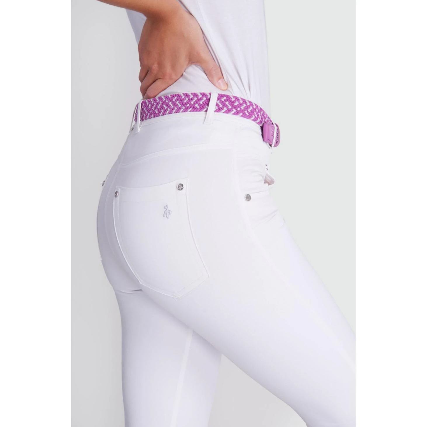 Green Lamb Ladies Tasha Golf Pedal Pushers SG14301 - Image 5