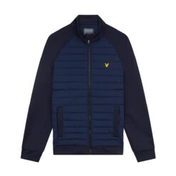 Lyle & Scott Quilted Hybrid Golf Fleece JK1562GC