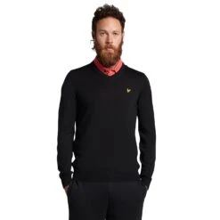 Lyle & Scott V-Neck Golf Pullover KN1040