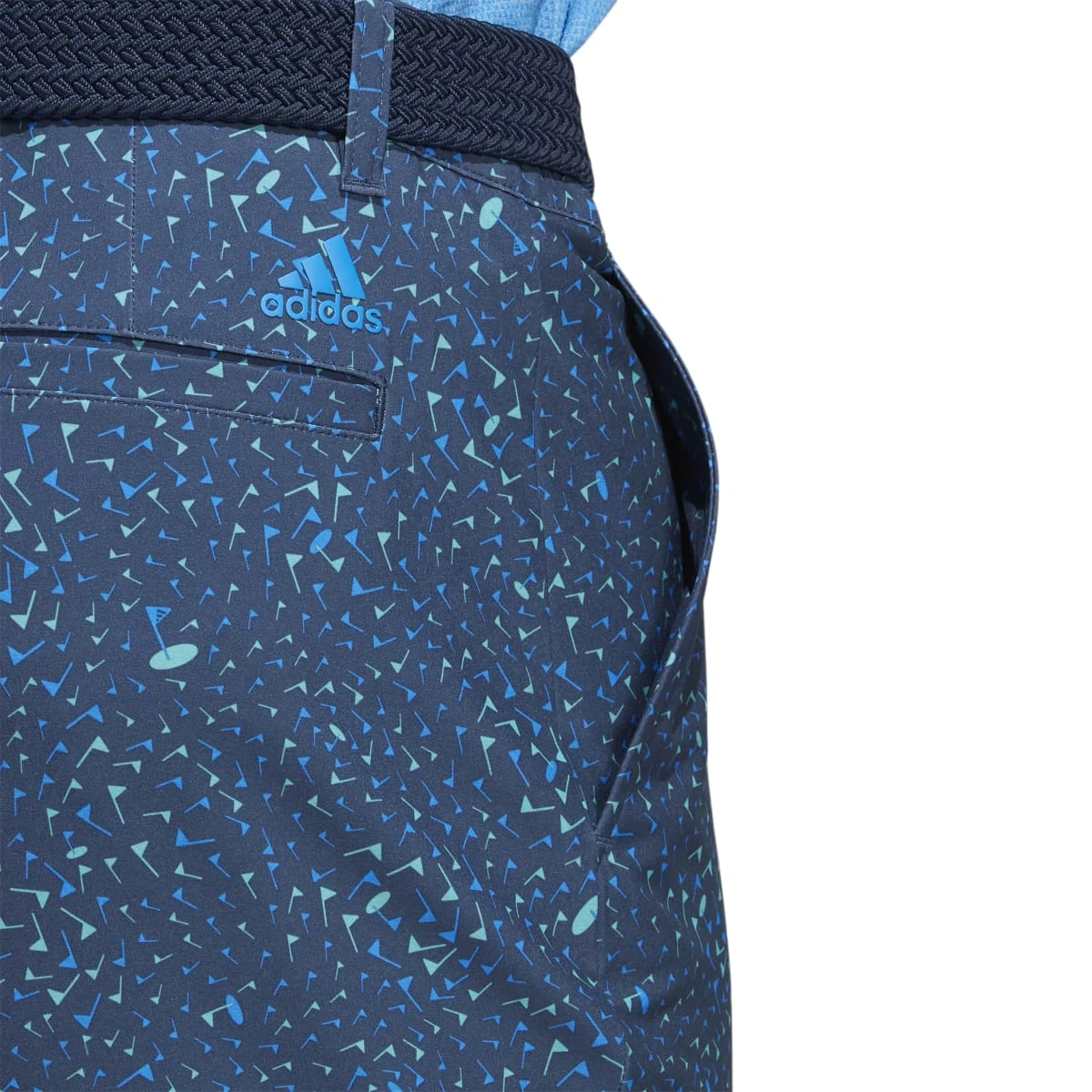 Adidas Ultimate365 Flag Print Golf Shorts HA9122 - Image 5