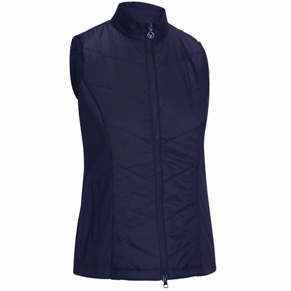 Callaway Ladies Chevron Quilted Golf Vest CGVFB0Q9